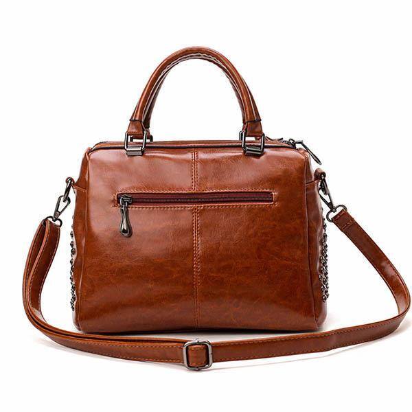 genuine leather handbag