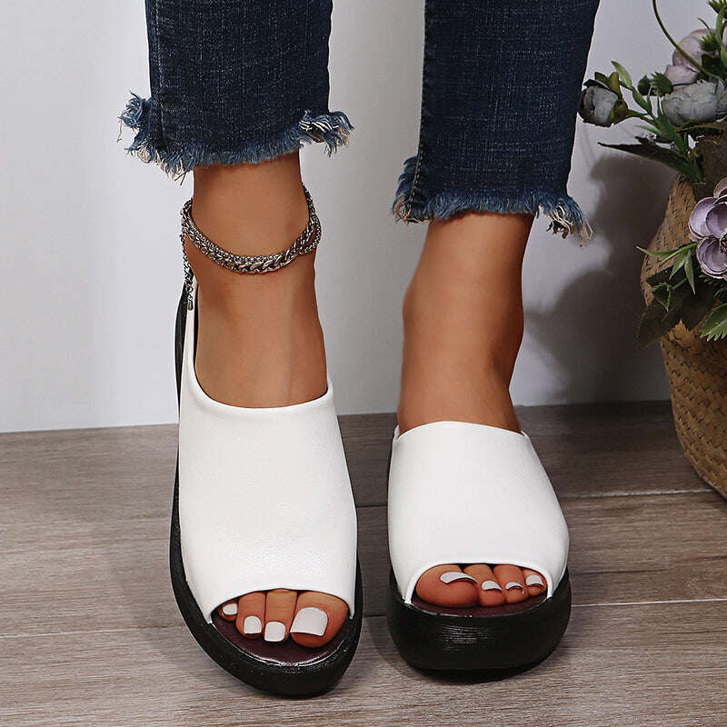 🔥 Promoção de último dia com 50% OFF - sandálias ortopédicas femininas de couro