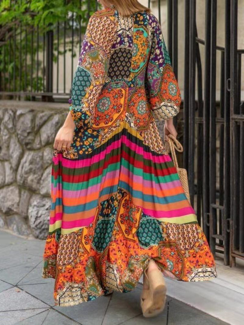 Vestido animado 100% algodão com estampa