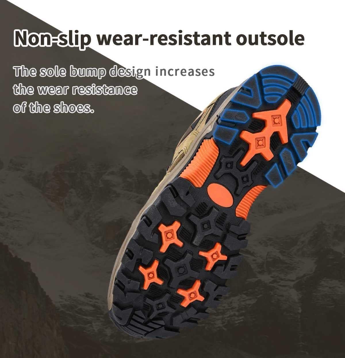 Sapatos de caminhada ortopédicos leves respiráveis ​​impermeáveis ​​masculinos para fascite plantar (certificação médica)