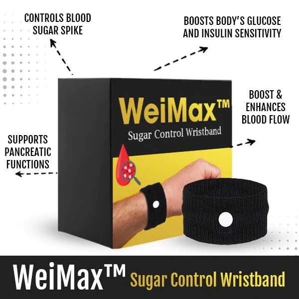 Pulseira de Controle de Açúcar WeiMax™