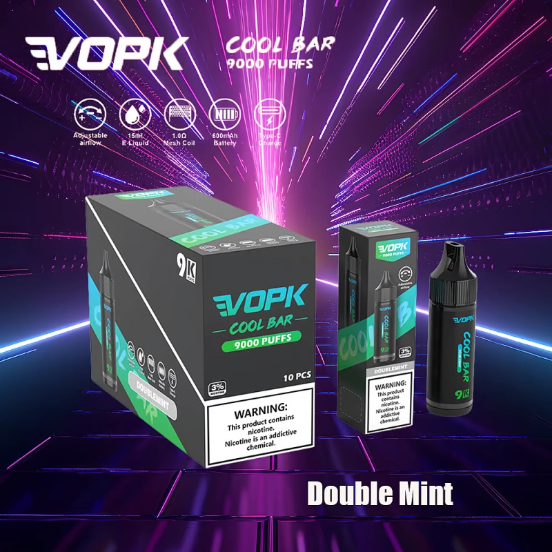 vopk cool bar 9000 puffs Red Bull Ice