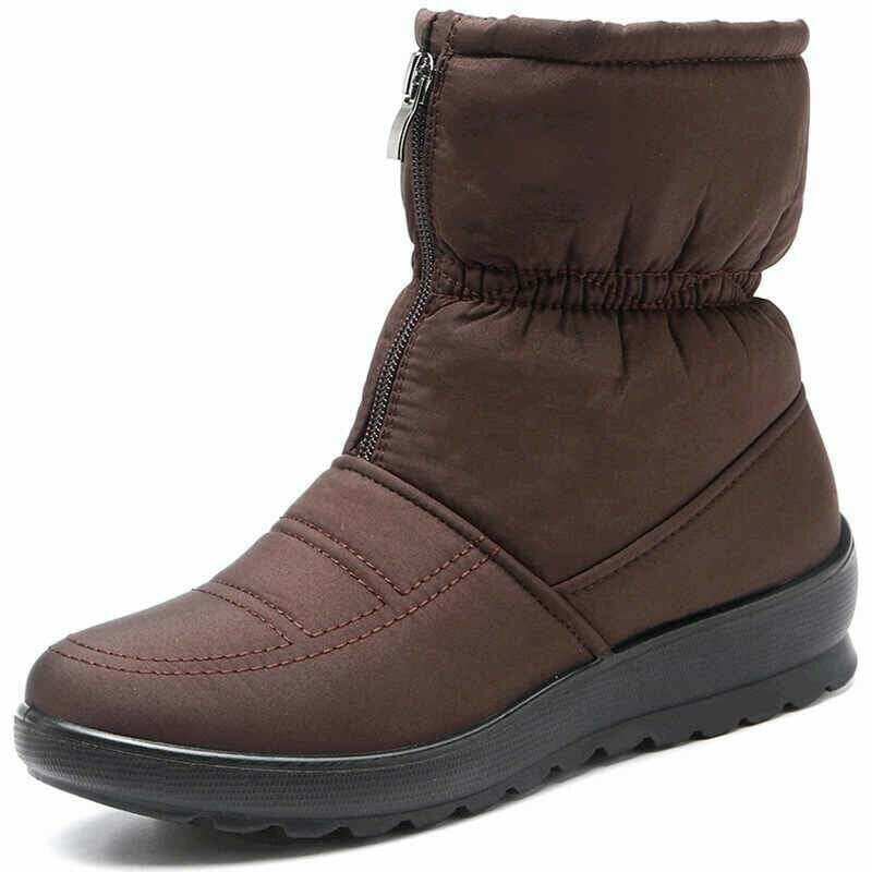 🔥Promoção de inverno com 49% de desconto💥Botas impermeáveis para mulher para neve