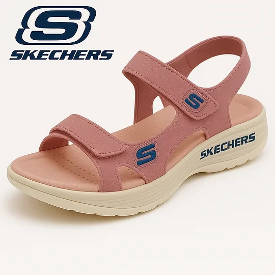 Novas sandálias ortopédicas femininas Skechers a partir de 2025