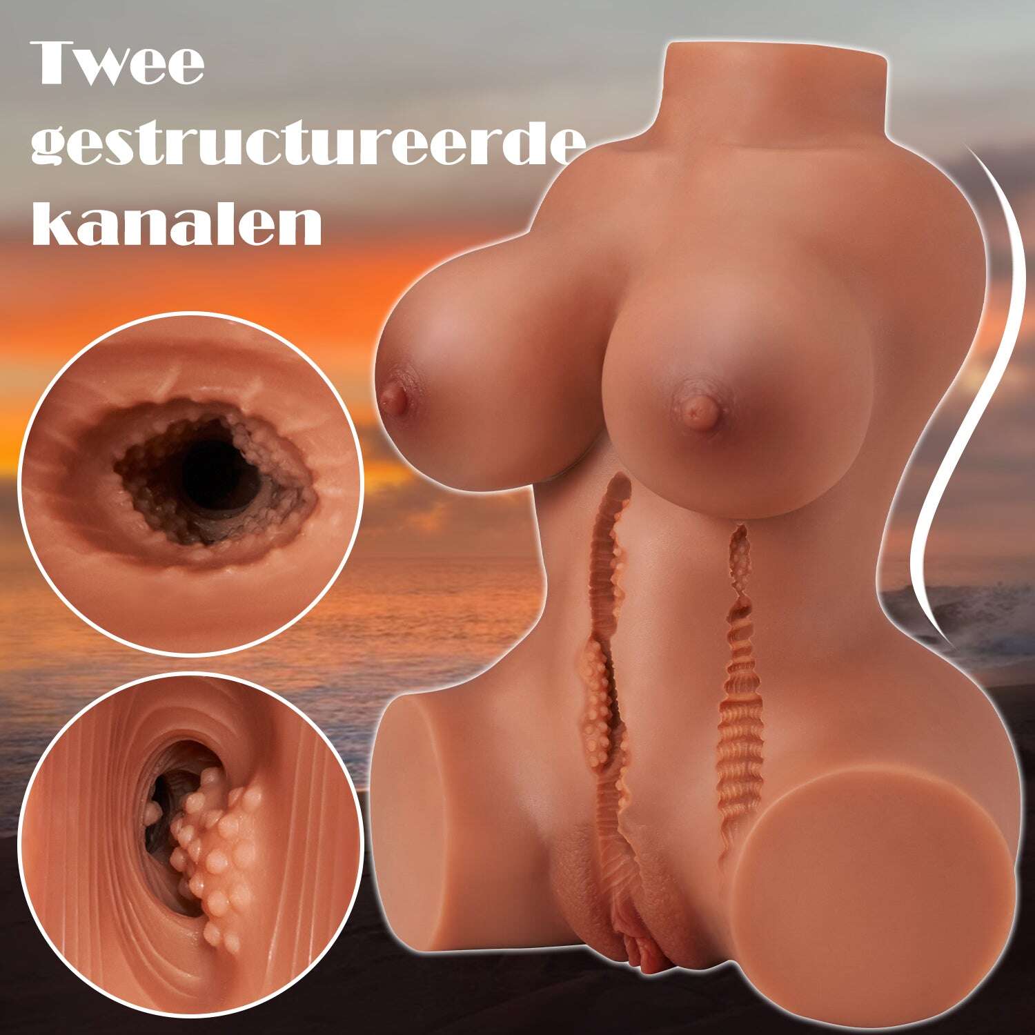 【Callie】Boneca sexual realista estilo cachorrinho 3 em 1 2,7 kg