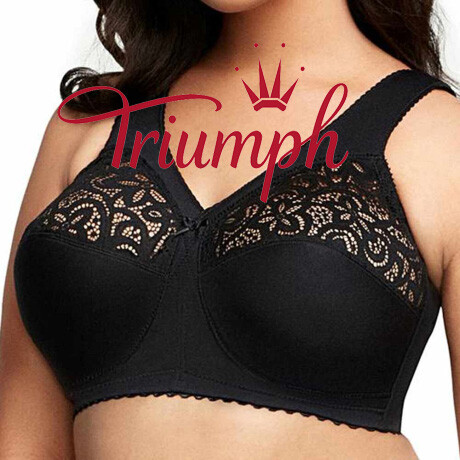 👙Triumph - 🔥 3 peças [75A-110F]. Sutiã sexy de renda ajustável