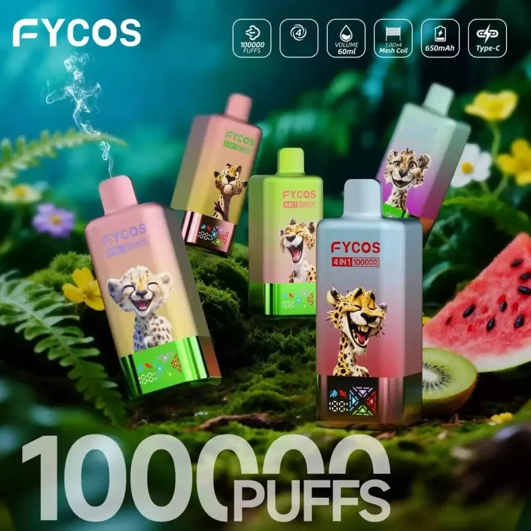 FYCOS 4-in-1 100K Puffs Disposable Vape