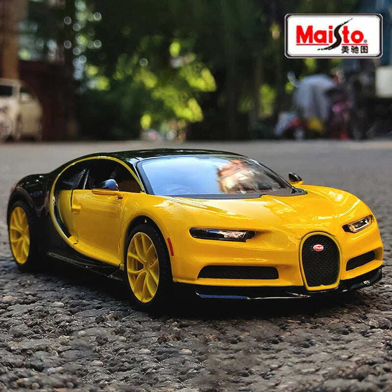 Αποθήκευση 1:24 Bugatti Chiron Divo Supercar Diecast Model
