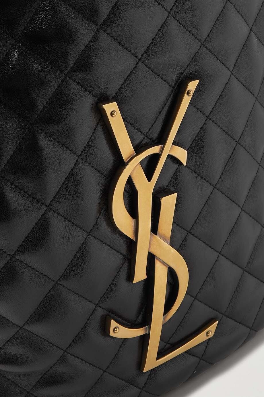 SAINT LAURENT Icare bolsa extra grande em pele acolchoada com detalhes