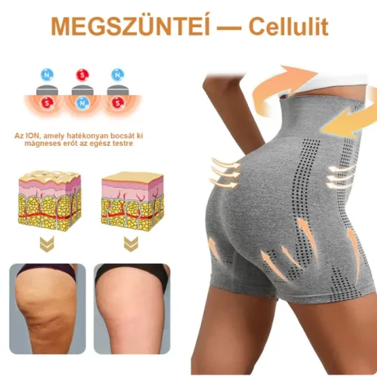 [S-6XL]LuckySong® Calções de seda com módulo de massagem microvibrante com rejuvenescimento e modelação de fibras ionizadas🌻