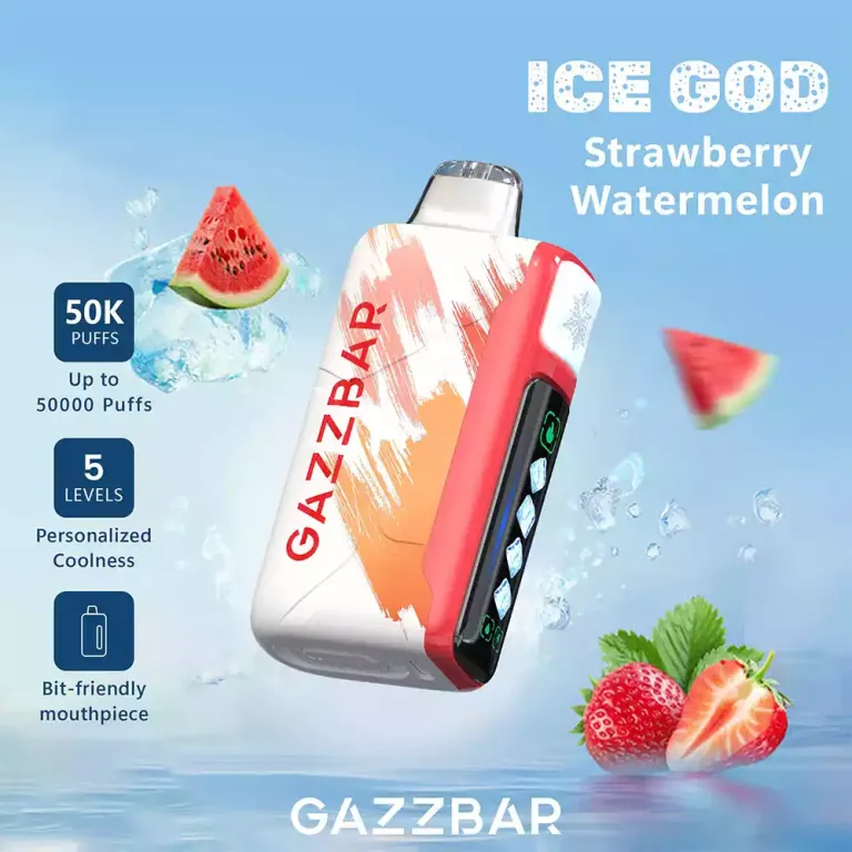Gazzbar 50000 Puffs ICE GOD Disposable Vape