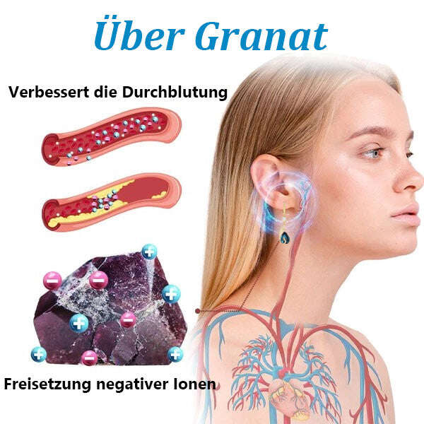 FUTUSLY™ КОМПЛЕКТ ОБЕЦИ И КОЛИЕ ОТ КРИСТАЛЕН ПАУН С МАГНИТЕН ГЕРМАНИЙ ЗА ЛИМФЕН ДРЕНАЖ