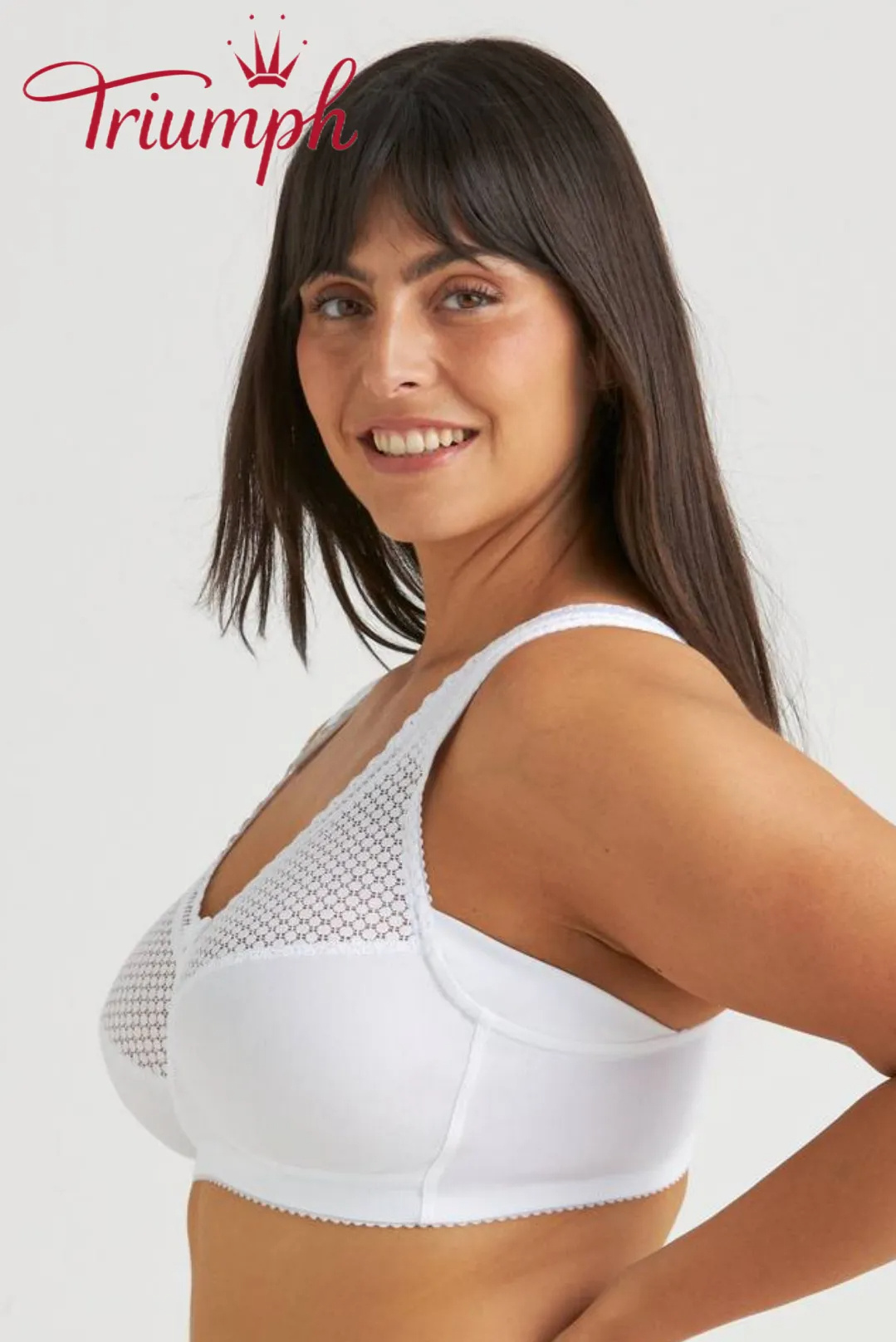 Triumph 3-piece set 🔥 Comfortable Patterned Lace Bra