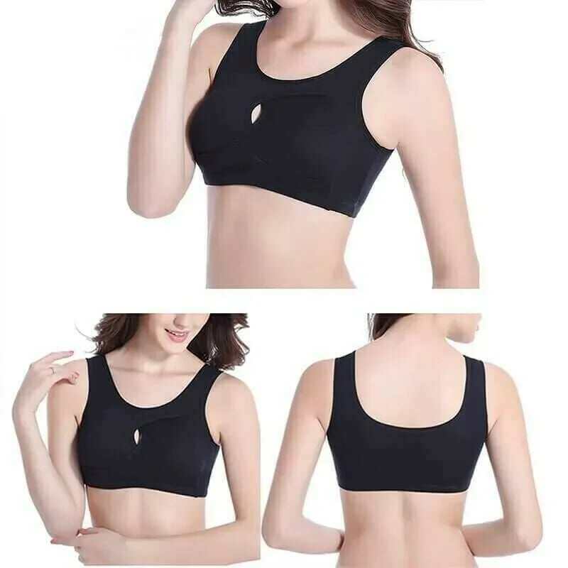 Plus Size – Sutiã sem aro para evitar flacidez