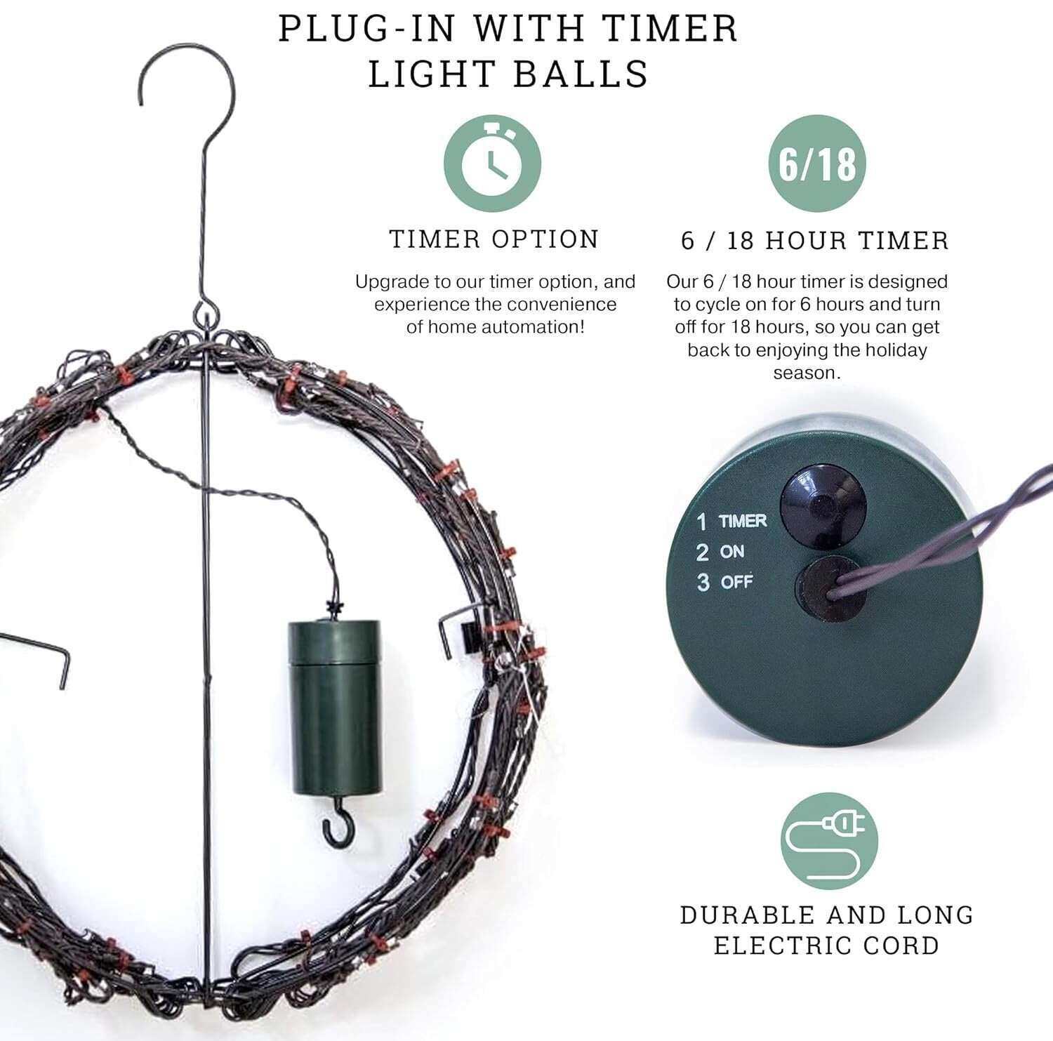 🎅Promoção de Natal 2024🔥 Lâmpada globo durável, à prova d'água, durável, leve e brilhante