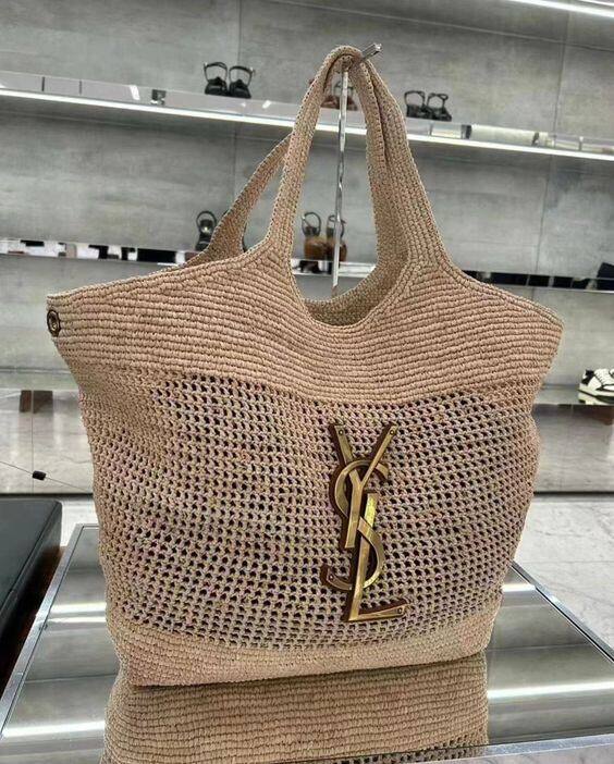 Torba YSL z rafii