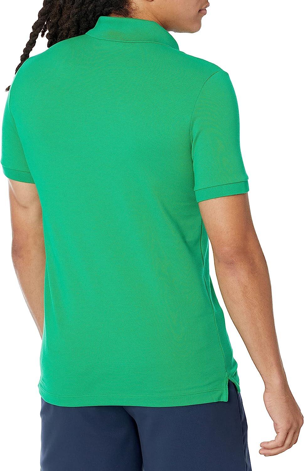 CAMISA POLO MASCULINA LACOSTE CLASSIC PIQUE SLIM FIT MANGA CURTA