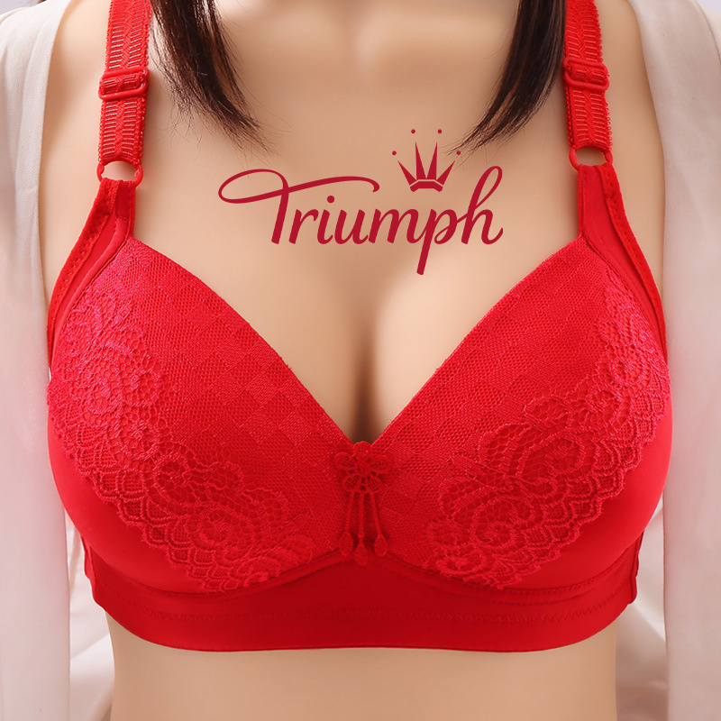 Sieviešu Triumph lielizmēra apakšveļa bez tērauda【M-6XL】