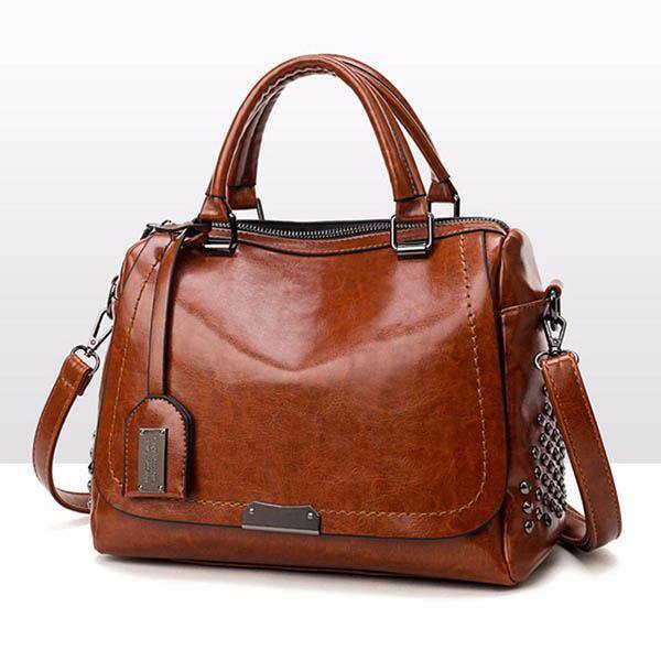 genuine leather handbag