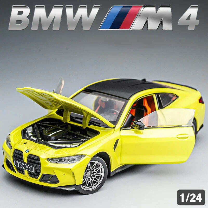 1:24 BMW M4 G82 M4 Die Cast