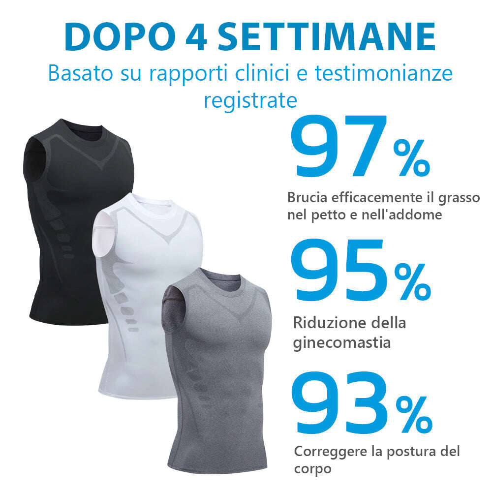 Colete corretor de postura com turmalina GFOUK™ MENIONIC 💪