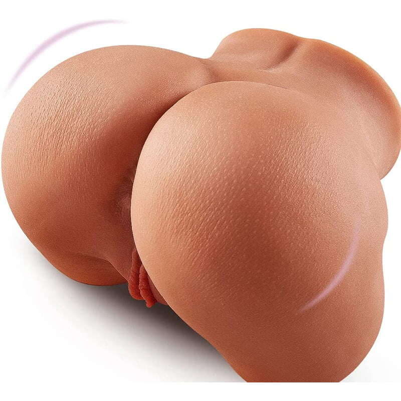 Braun Masturbador Realista Pele Real Vagina Ânus 2,1KG YAYOU