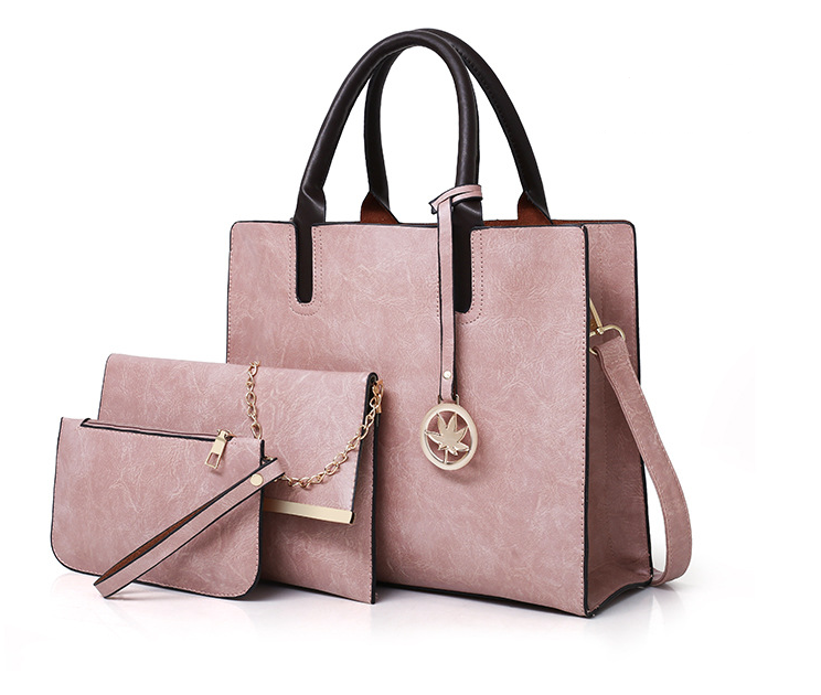 Ručně vyráběná kožená 3dílná sada