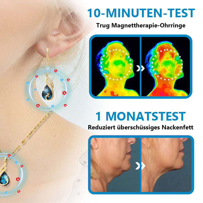 FUTUSLY™ КОМПЛЕКТ ОБЕЦИ И КОЛИЕ ОТ КРИСТАЛЕН ПАУН С МАГНИТЕН ГЕРМАНИЙ ЗА ЛИМФЕН ДРЕНАЖ