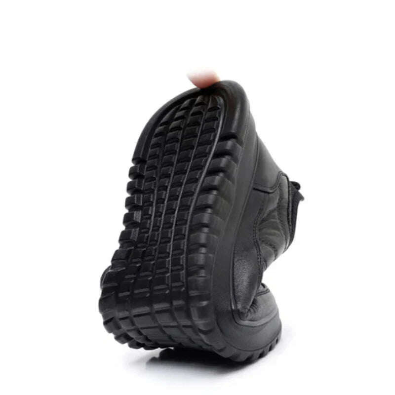 Sapatos casuais masculinos para uso no inverno