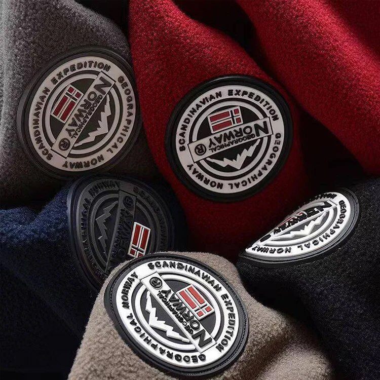 Exportar para a Noruega jaqueta masculina de veludo dupla face