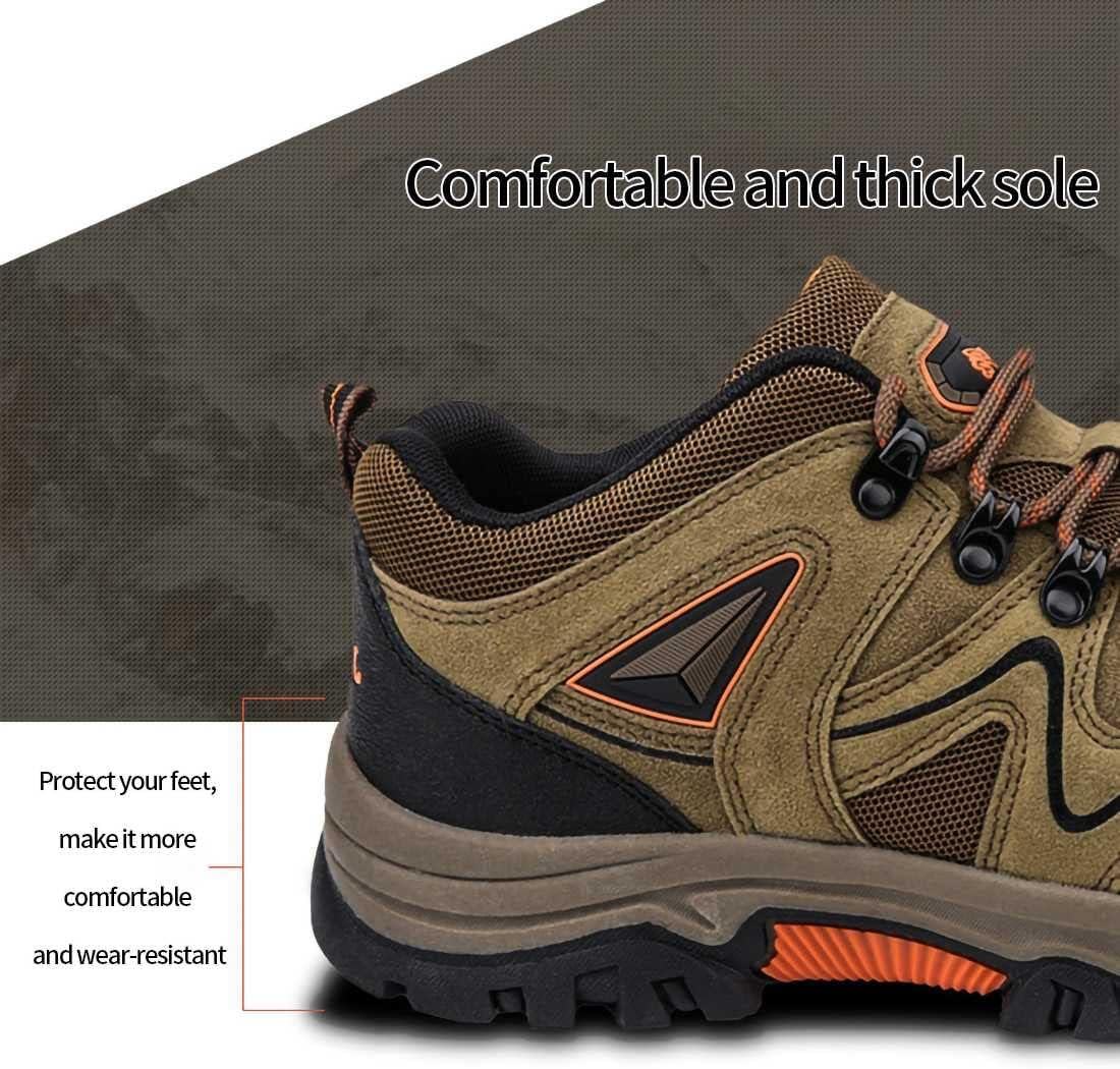 Sapatos de caminhada ortopédicos leves respiráveis ​​impermeáveis ​​masculinos para fascite plantar (certificação médica)