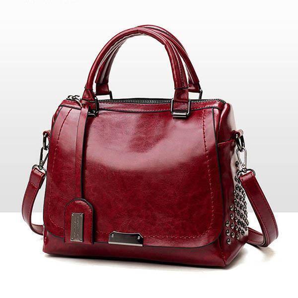 genuine leather handbag