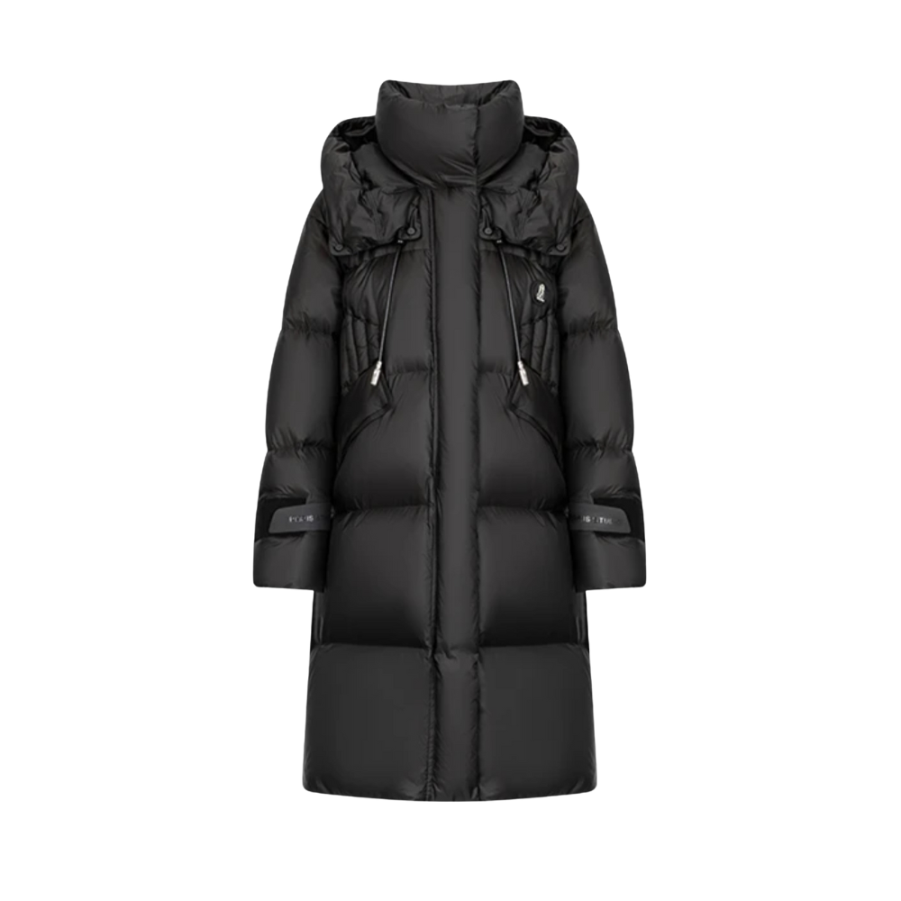Black & Pink Down Jacket