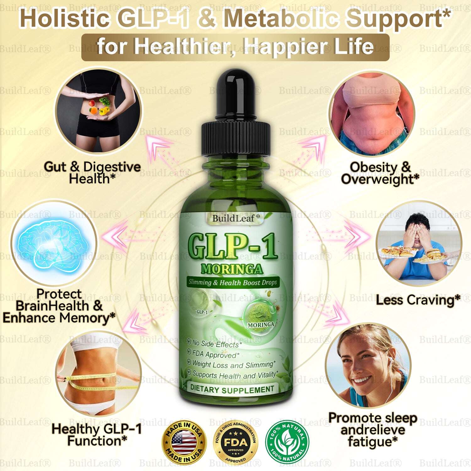Clínica Mayo & Clevaland Oficial | BuildLeaf® Trizepatide GLP-1 Moringa Slimming & Health Boost Drops🔥 (Queimador de gordura de grau alimentício – Desenvolvido pela The Obesity Society)