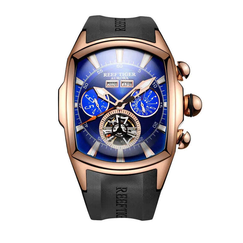 Relógio emblemático Sapphire Wave Luxury Tourbillon