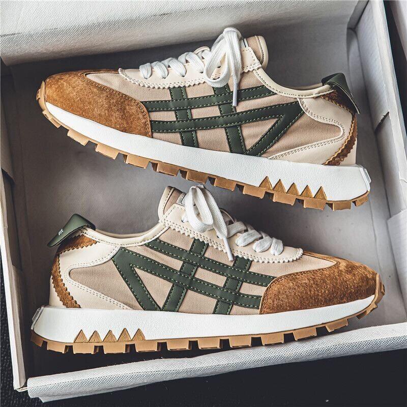 Sapatos casuais com sola grossa, modelo trendy 2024 – Versatilidade e estilo!