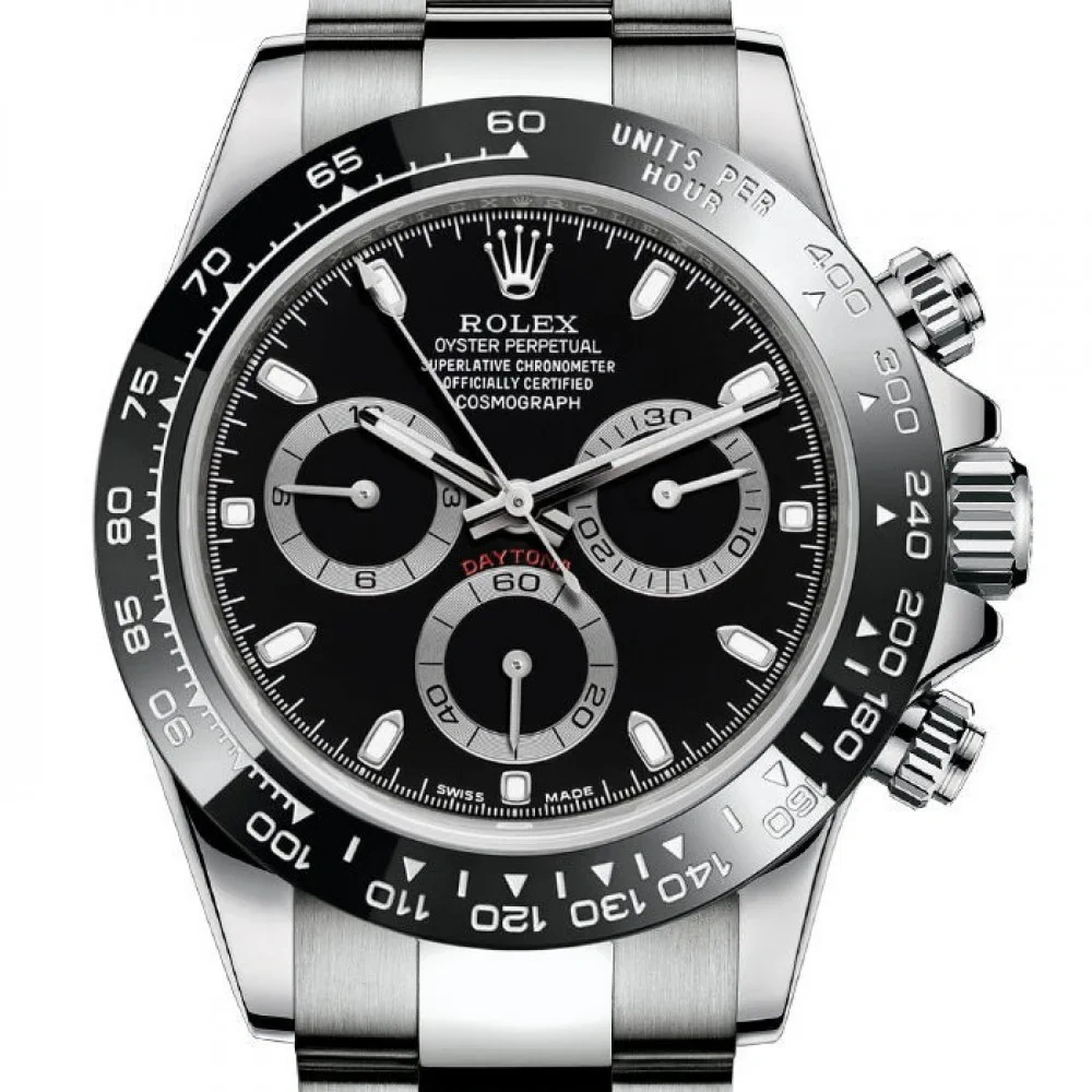 Rolex 116500LN Daytona Preto - Novo