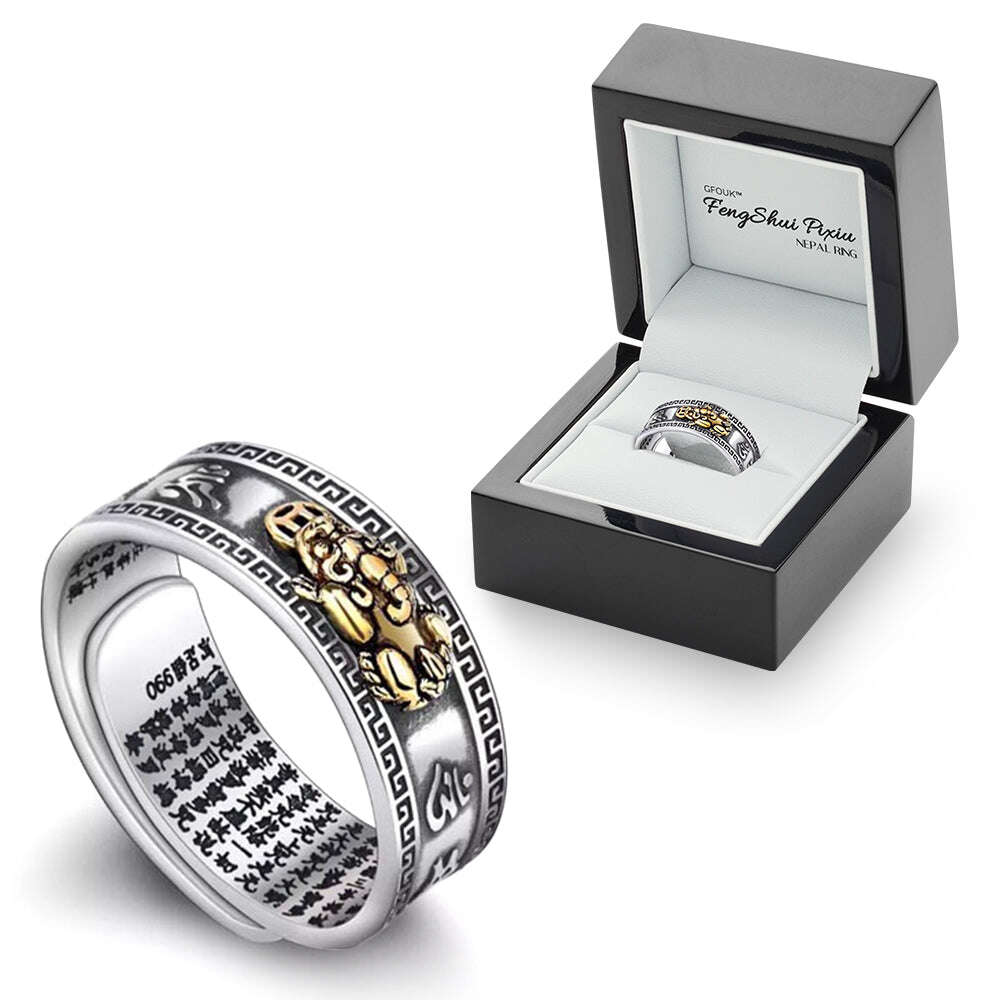 ПРЪСТЕН GFOUK™ FENGSHUI PIXIU NEPAL