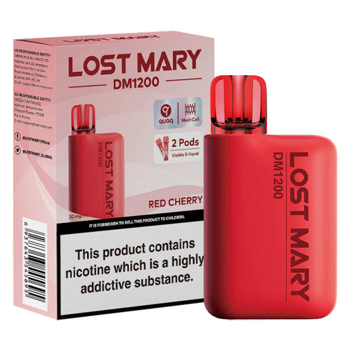Lost Mary DM1200 Kit Vape descartável