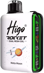 HIGO Rocket 20,000-puff refillable disposable vapes