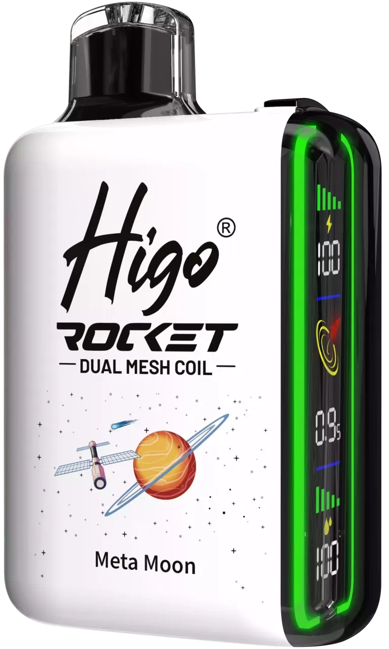 HIGO Rocket 20,000-puff refillable disposable vapes