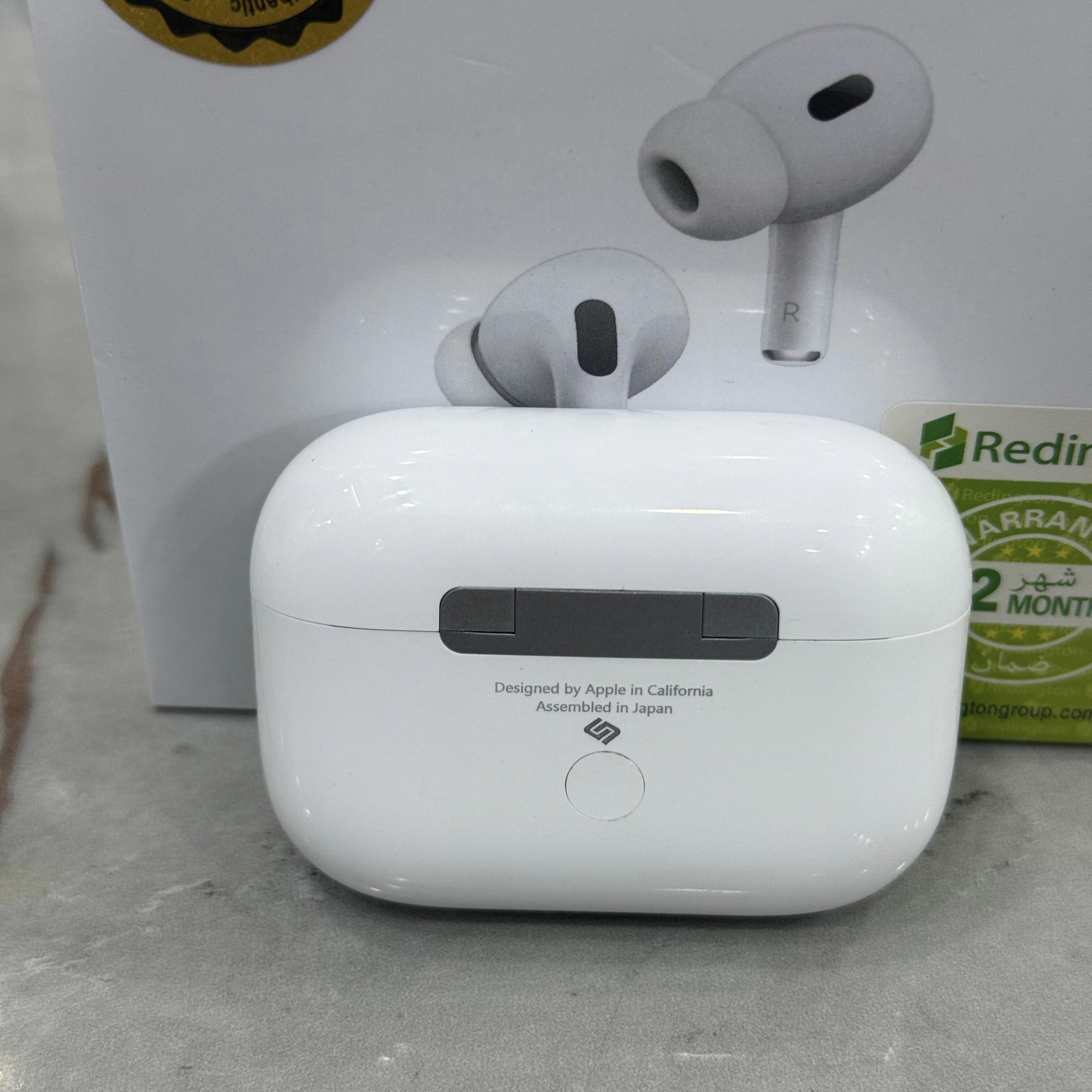 Airpods Pro (2ª geração) fabricado no Japão com estojo de carregamento MagSafe (USB-C)
