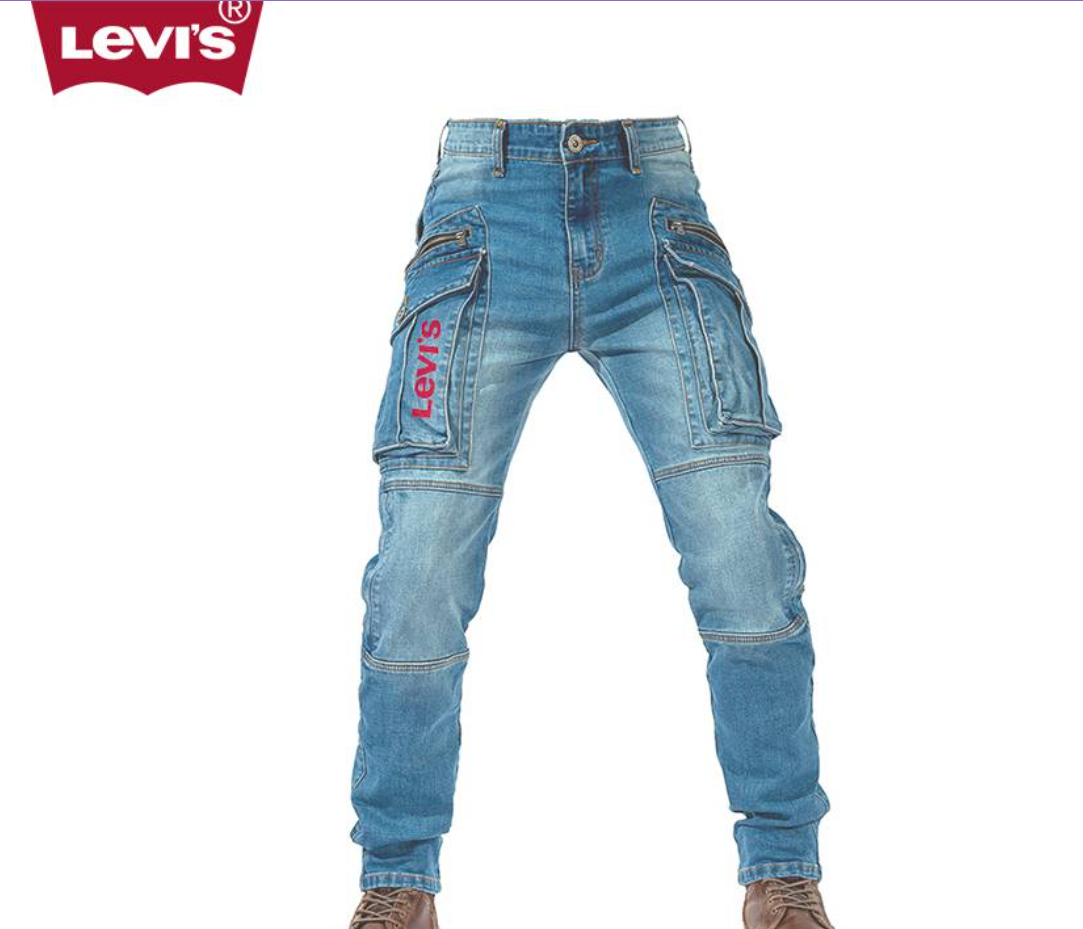 【Levi's】Jeans confortáveis ​​e respiráveis