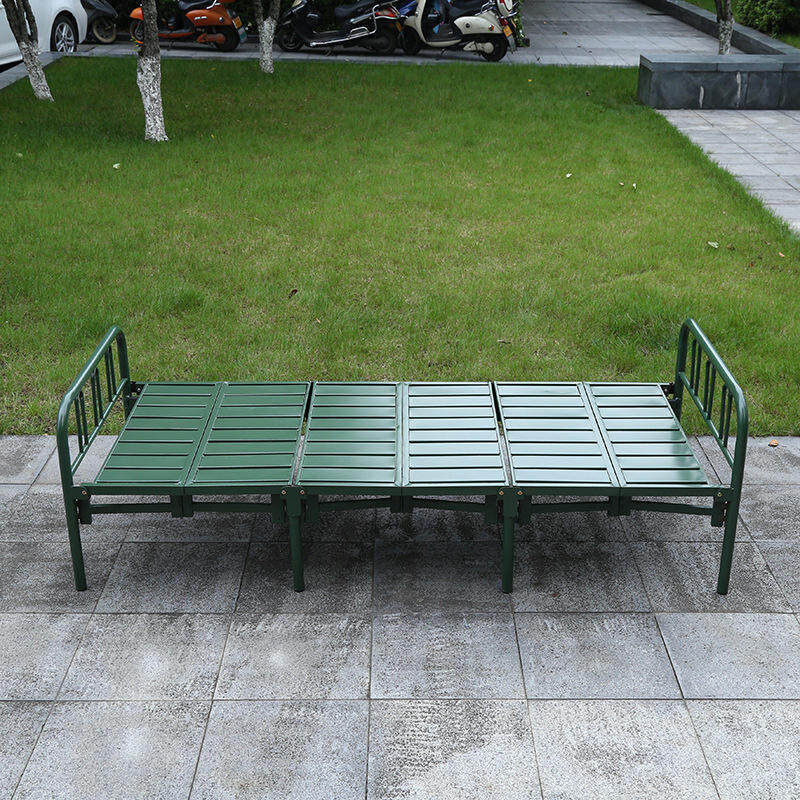 Source Factory Fashionable Elegant Sturdy Steel Folding Lounge Chair for Dormitory Office Bedroom