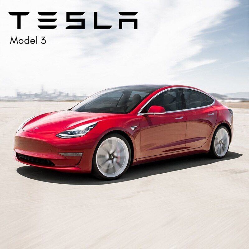 1:24 Tesla Model 3 Излят модел