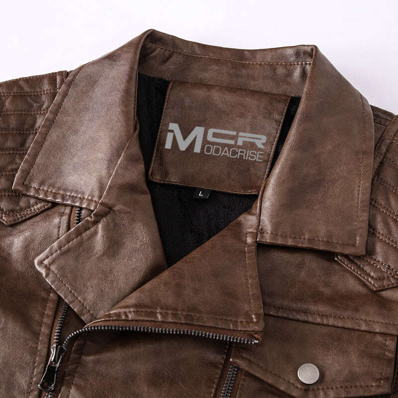 Jaqueta de couro 'Cosmic Riddle'