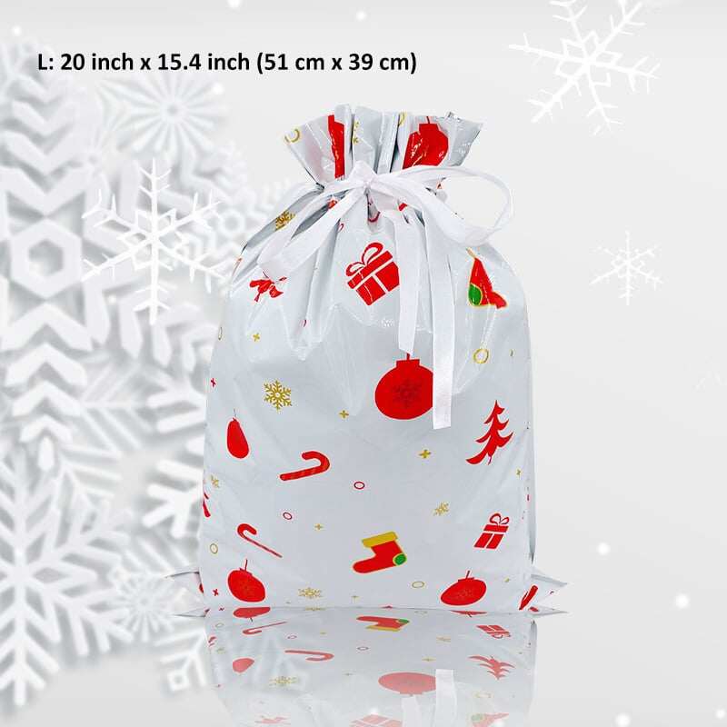 🔥GRANDE PROMOÇÃO 49% DE DESCONTO🔥🔥SACOLAS PARA PRESENTE COM CORDÃO DE NATAL