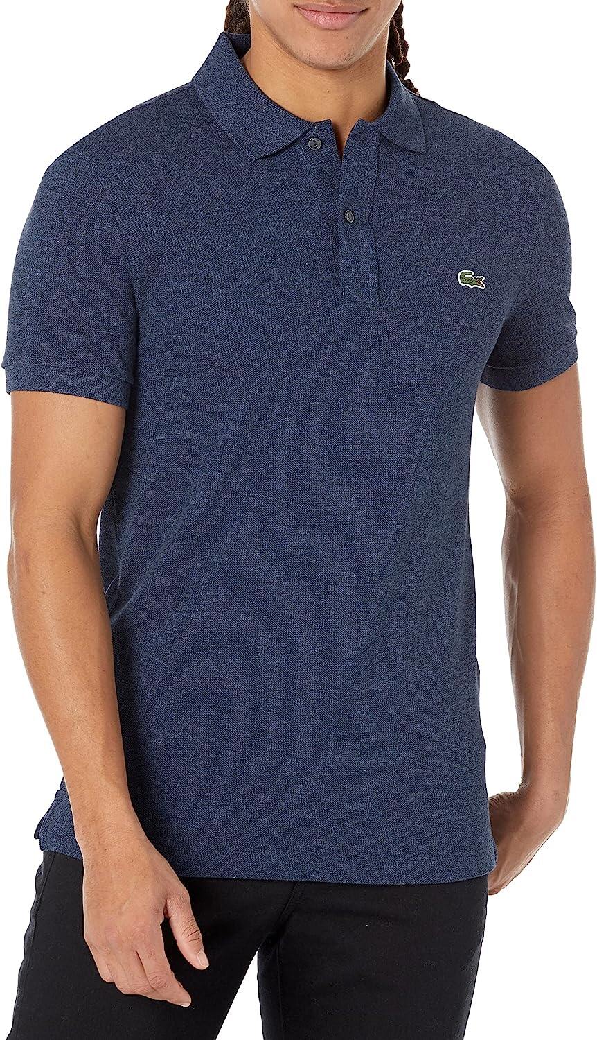 CAMISA POLO MASCULINA LACOSTE CLASSIC PIQUE SLIM FIT MANGA CURTA