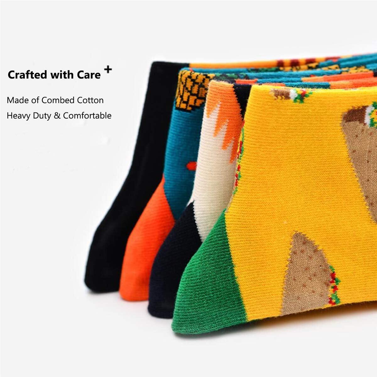 Meias coloridas divertidas