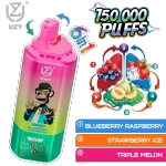 UZY 150K Puffs Vape Watermelon Ice & Strawberry Mamba & Strawberry Watermelon